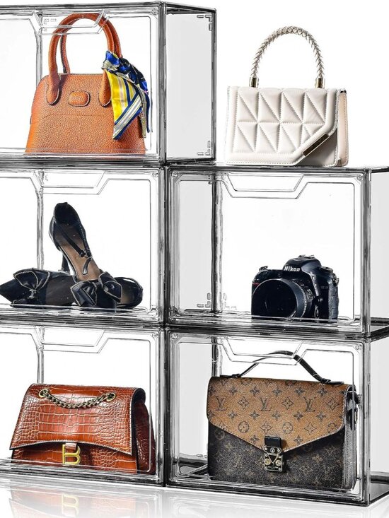 Other - Purse Organizer for Closet,Clear Acrylic Display Case for Handbag Organizer, Pur